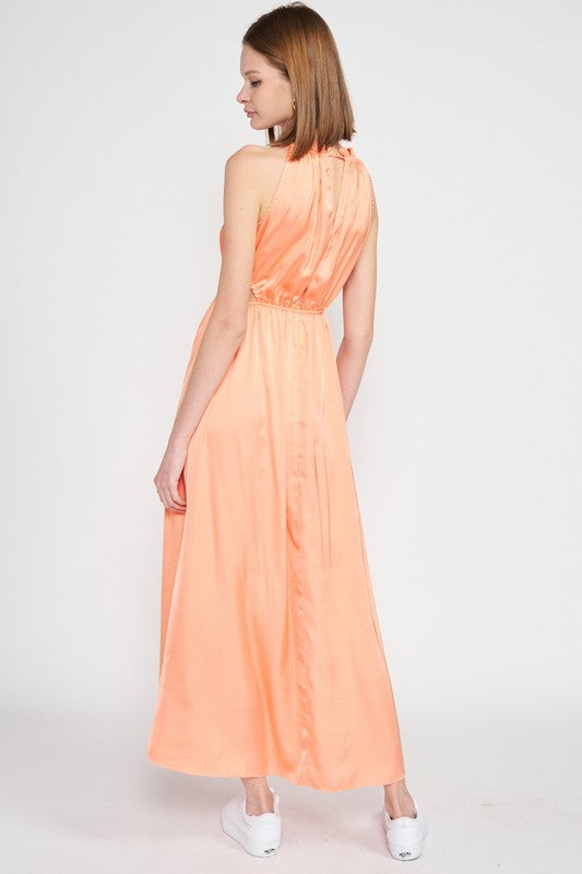 Peachy Keen Maxi Dress