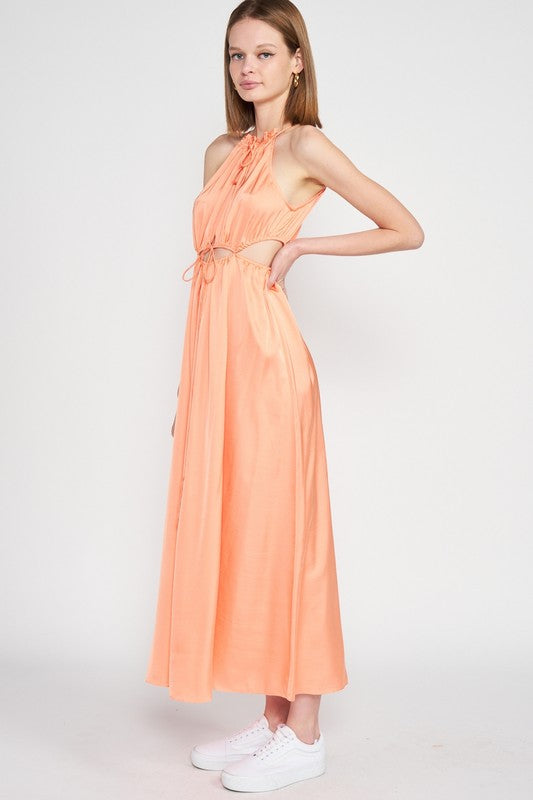 Peachy Keen Maxi Dress