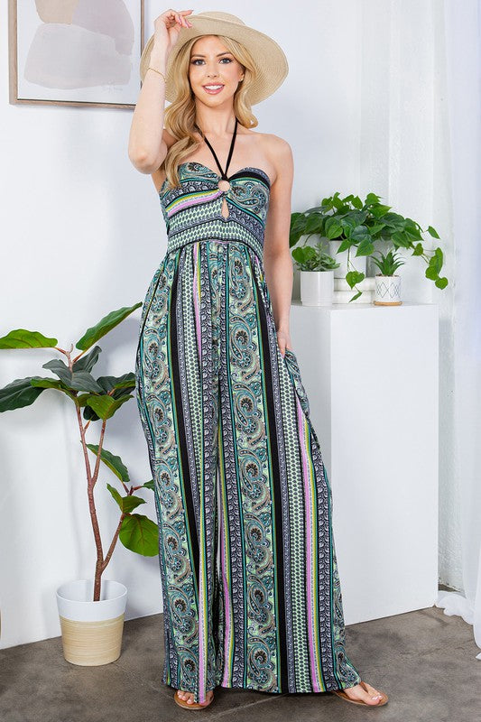 Jaipur Wide Leg Jumpsuit