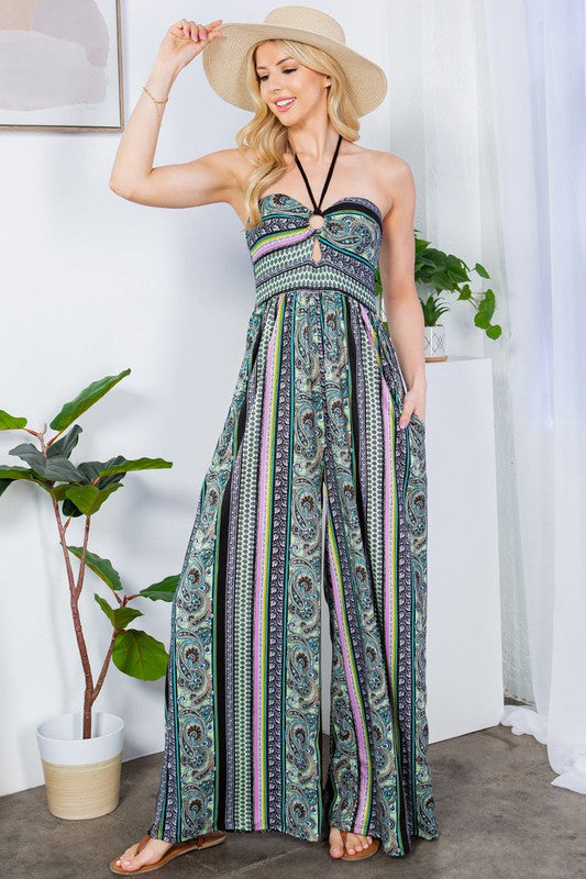 Jaipur Wide Leg Jumpsuit