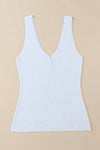 V-Neck Wide Strap Tank