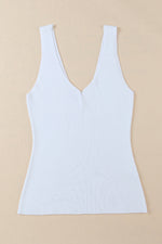 V-Neck Wide Strap Tank