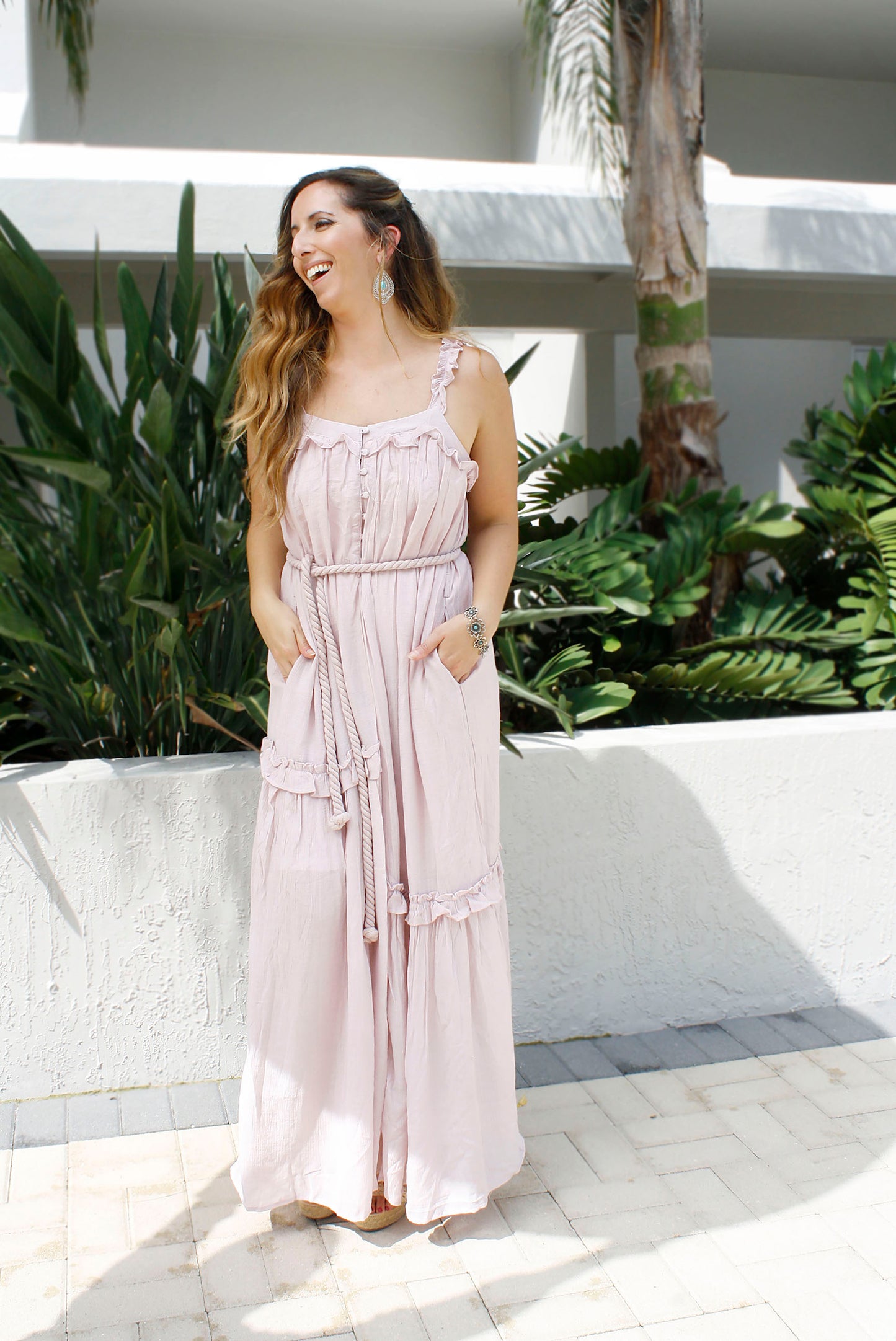 Lavender Fields of Provence Maxi Dress